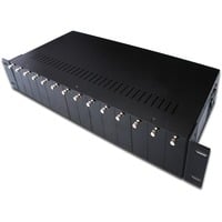 Digitus Case di conversione media a 14 Slot, Housing 85-265 VAC, 50/60 Hz, 1.2A, 5 V, 0 - 50 °C, -20 - 85 °C, 485 mm, 231 mm