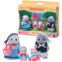 EPOCH Sylvanian Families - Famiglia di Foche, Giochi di costruzione 