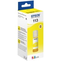 Epson 113 EcoTank Pigment Yellow ink bottle, Inchiostro Originale, Giallo, Epson, Ecotank ET-5880, EcoTank ET-5850, EcoTank ET-5800, EcoTank ET-16650, EcoTank ET-16600, 6000 pagine, 70 ml