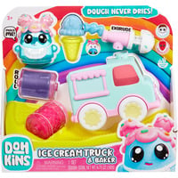 MGA Entertainment DohKins Ice Cream Truck & Baker Set da gioco in argilla da modellare 192 g Multicolore, Impastare Set da gioco in argilla da modellare, Multicolore, Bambino, Bambino/Bambina, 3 anno/i, 99 anno/i