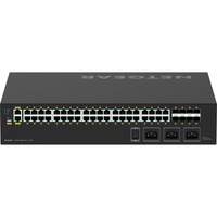 Netgear GSM4248UX Gestito L2/L3 Gigabit Ethernet (10/100/1000) Supporto Power over Ethernet (PoE) 2U Nero, Interruttore Nero, Gestito, L2/L3, Gigabit Ethernet (10/100/1000), Supporto Power over Ethernet (PoE), Montaggio rack, 2U