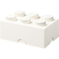 Room Copenhagen LEGO Storage Brick 6, Scatola di immagazzinaggio bianco
