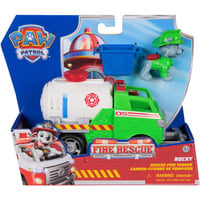 Spin Master PAW Patrol Fire Rescue: Autocisterna Antincendio di Rocky con Personaggio, Tenaglia e Camion Giocattolo, Giocattoli per Bambini e Bambine, 3+ Anni,  veicolo da gioco PAW Patrol Fire Rescue: Autocisterna Antincendio di Rocky con Personaggio, Tenaglia e Camion Giocattolo, Giocattoli per Bambini e Bambine, 3+ Anni, Camion, 3 anno/i, Plastica, Multicolore