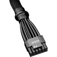 be quiet! CPH-6610 0,6 m, Cavo Nero, 12VHPWR, 12VHPWR, 0,6 m, Maschio, Maschio, Dritto