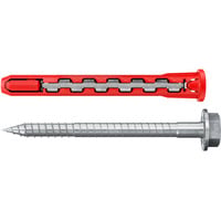 fischer Tassello a gambo lungo HybridPower 10x90 FUS rosso/grigio
