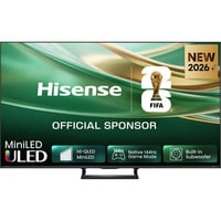 Hisense ULED 65E8S MiniLED, QLED TV Nero/grigio scuro