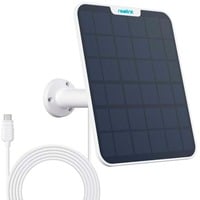 Reolink Solar Panel 2 Pannello solare bianco, Pannello solare, Esterno, Nero, Bianco, Reolink, Parete, IP65