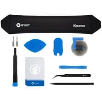 iFixit EU145198-10 strumento di riparazione di dispositivi elettronici 8 strumenti, Set di strumenti Nero/Blu, Strumento di apertura, Telefono cellulare/smartphone, Tablet, Plettro per apertura, Scheda plastica, Spudger, Ventosa, Pinza, Multicolore, Phillips, 1 pinzette