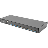 Digitus Switch KVM modulare 8 porte Nero