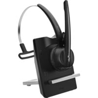 EPOS IMPACT D 10 USB ML - EU II Auricolare Wireless A clip, A Padiglione Ufficio Nero, Headset Nero/Argento, Wireless, Ufficio, 47 g, Auricolare, Nero