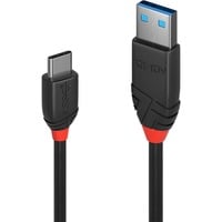 Lindy 36915 cavo USB USB 3.2 Gen 1 (3.1 Gen 1) 0,5 m USB A USB C 10 Gbit/s Nero Nero, 0,5 m, USB A, USB C, USB 3.2 Gen 1 (3.1 Gen 1), 10 Gbit/s, Nero