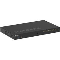 Netgear GSM4212UX Gestito L2/L3 Gigabit Ethernet (10/100/1000) Supporto Power over Ethernet (PoE) 1U Nero, Interruttore Gestito, L2/L3, Gigabit Ethernet (10/100/1000), Supporto Power over Ethernet (PoE), Montaggio rack, 1U