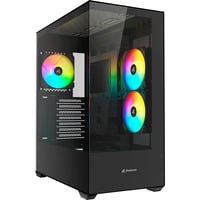 Sharkoon SK6 ARGB, Chassis Tower Nero