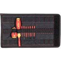 Wiha Cacciavite con porta punte electric slimVario rosso/Giallo