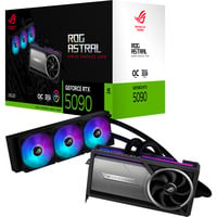 ASUS ROG Astral - -LC-RTX5090-O32G-GAMING NVIDIA GeForce RTX 5090 32 GB GDDR7, Scheda grafica GeForce RTX 5090, 32 GB, GDDR7, 512 bit, 7680 x 4320 Pixel, PCI Express 5.0