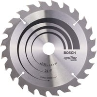 Bosch 2 608 640 725 non classificato, Lama per sega Legno, 23,5 cm, 3 cm, 1,8 mm, 2,8 mm, ATB (Angolo smussato superiore alternato)