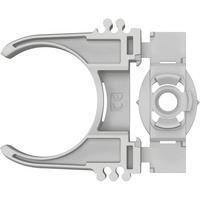 Bosch Clip per tubo PRO EPC-32, 50 pezzi, Fascetta stringitubo grigio chiaro