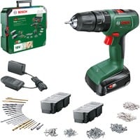 Bosch Trapano avvitatore a percussione a batteria EasyImpact 18V-40 + SystemBox verde/Nero