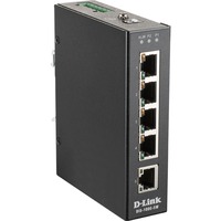 D-Link DIS-100E-5W switch di rete Non gestito L2 Fast Ethernet (10/100) Nero, Interruttore Non gestito, L2, Fast Ethernet (10/100), Full duplex, Montaggio rack, Montabile a parete