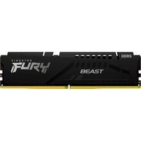 Kingston FURY FURY Beast 32GB 6400MT/s DDR5 CL32 DIMM Black EXPO, Memoria Nero, 32 GB, 1 x 32 GB, DDR5, 288-pin DIMM, Nero
