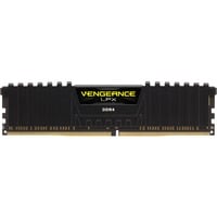 Corsair Vengeance LPX 16GB DDR4 3000MHz memoria 1 x 16 GB Nero, 16 GB, 1 x 16 GB, DDR4, 3000 MHz, 288-pin DIMM, Nero