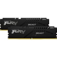 Kingston FURY FURY Beast 16 GB 5600 MT/s DDR5 CL36 DIMM (Kit da 2) Black EXPO, Memoria Nero, 16 GB, 2 x 8 GB, DDR5, 288-pin DIMM