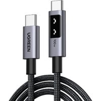 UGREEN Uno Cavo USB-C a USB-C (100W) Nero/grigio