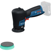 Bosch Lucidatrice a batteria GPX 12V-77 Professional solo, 12 Volt, Macchina di lucidatura blu/Nero