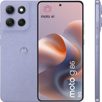 Motorola moto g86 5G 16,9 cm (6.67") Doppia SIM Android 15 USB tipo-C 8 GB 256 GB 5200 mAh Lillà, Handy celeste, 16,9 cm (6.67"), 8 GB, 256 GB, 50 MP, Android 15, Lillà