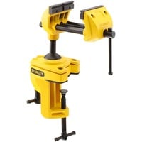 Stanley 1-83-069 morsa da banco Morsa manuale 4 cm giallo/Nero, Morsa manuale, 4 cm, Base girevole
