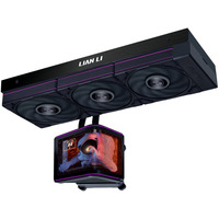Lian Li HydroShift II OLED Curved 360P28, Raffreddamento ad acqua Nero