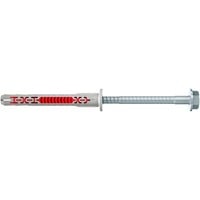 fischer Tassello a gambo lungo DuoXpand 10x80 FUS R grigio chiaro/Rosso