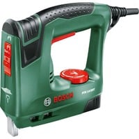 Bosch PTK 14 EDT pinzatrice elettrica Imbastitura, Graffatrice verde, 100 punti, AC, 1,1 kg, Vendita al dettaglio