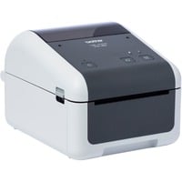 Brother TD-4410D stampante per etichette (CD) Termica diretta 203 x 203 DPI 203 mm/s Cablato grigio/Bianco, Termica diretta, 203 x 203 DPI, 203 mm/s, Cablato, Grigio, Bianco