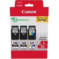 Canon 5224B017 cartuccia d'inchiostro 2 pz Originale Nero, Ciano, Magenta, Giallo Nero, Ciano, Magenta, Giallo, 2 pz, Confezione multipla