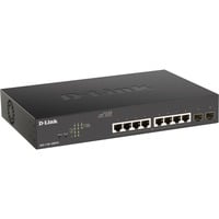 D-Link DGS-1100-10MPV2 Gestito L2 Gigabit Ethernet (10/100/1000) Supporto Power over Ethernet (PoE) 1U Nero, Interruttore Gestito, L2, Gigabit Ethernet (10/100/1000), Supporto Power over Ethernet (PoE), Montaggio rack, 1U