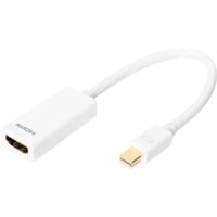 Digitus Adattatore / convertitore Mini DisplayPort a HDMI bianco