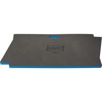 Hazet Tappetino da meccanico 195-5, Protezione del ginocchio grigio/Blu