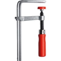 BESSEY Morsetto da tavolo in acciaio pieno GTR16B6 argento/Rosso