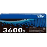 Brother TN-3600XL cartuccia toner 1 pz Originale Nero 6000 pagine, Nero, 1 pz