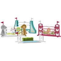 Schleich HORSE CLUB 42612 accessorio per miniature giocattolo Recinzione per personaggio giocattolo, Gioco figura Recinzione per personaggio giocattolo, 5 anno/i, Horse Stable, Horses, Multicolore