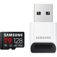 Samsung T9 microSDXC 128 GB, Scheda di memoria Nero