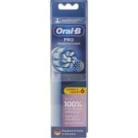 Braun Sensitive Clean 6 pz Bianco, Testina bianco, 6 pz, Bianco, 3 mese(i), Extra morbido, Oral-B, Scatola