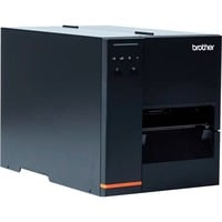 Brother TJ-4120TN stampante per etichette (CD) Termica diretta/Trasferimento termico 300 x 300 DPI 178 mm/s Collegamento ethernet LAN Nero, Termica diretta/Trasferimento termico, 300 x 300 DPI, 178 mm/s