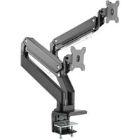 Digitus Supporto universale doppio per monitor, Base per monitor Nero