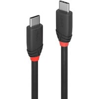 Lindy 36907 cavo USB USB 3.2 Gen 1 (3.1 Gen 1) 1,5 m USB C 10 Gbit/s Nero Nero, 1,5 m, USB C, USB C, USB 3.2 Gen 1 (3.1 Gen 1), 10 Gbit/s, Nero