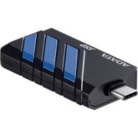 ADATA SSD Esterna SC735 1 TB, Disco a stato solido Nero/Blu