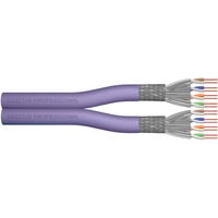 Digitus Cavo di posa Professional Cat.6 U/UTP Duplex, Dca-s2,d2,a1 viola