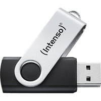 Intenso Office Line 64 GB, Chiavetta USB argento/Nero