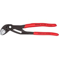 KNIPEX 87 01 250 Pinza regolabile per tubi, Tubi, pinza regolabile rosso, Pinze a becco di pappagallo, Plastica, Rosso, 25 cm, 335 g